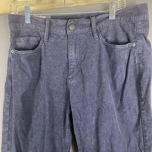 Marine Layer Pants Mens 34x32 Blue Fits Cambridge Corduroy Slim Straight
